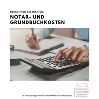 Berechnen Sie hier die Notar- und Grundbuchkosten - ein Service von degel-immobilien MAINFRANKEN und dem Handelsblatt