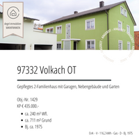 2-Familienhaus in Volkach OT